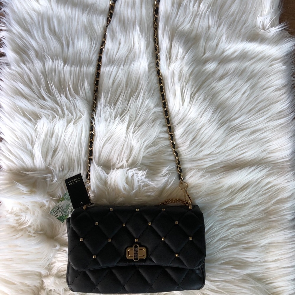 Badgley Mischka Quilted Vegan Leather Purse - Picture 12 of 12